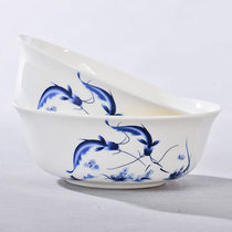 Jingdezhen bone porcelain tableware has more than 6 inch noodles rice bowls soup bowls blue and white porcelain every year