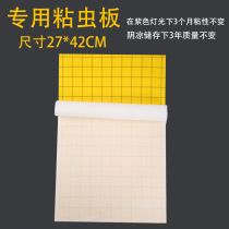Sticky trap mosquito and fly lamp special sticky paper sticky fly mosquito board Fly paper armyworm board 42cmX27cm