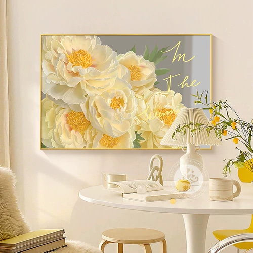 Северный кремовый ветровый стежок 2024 Новая вышитая линия гостиной.