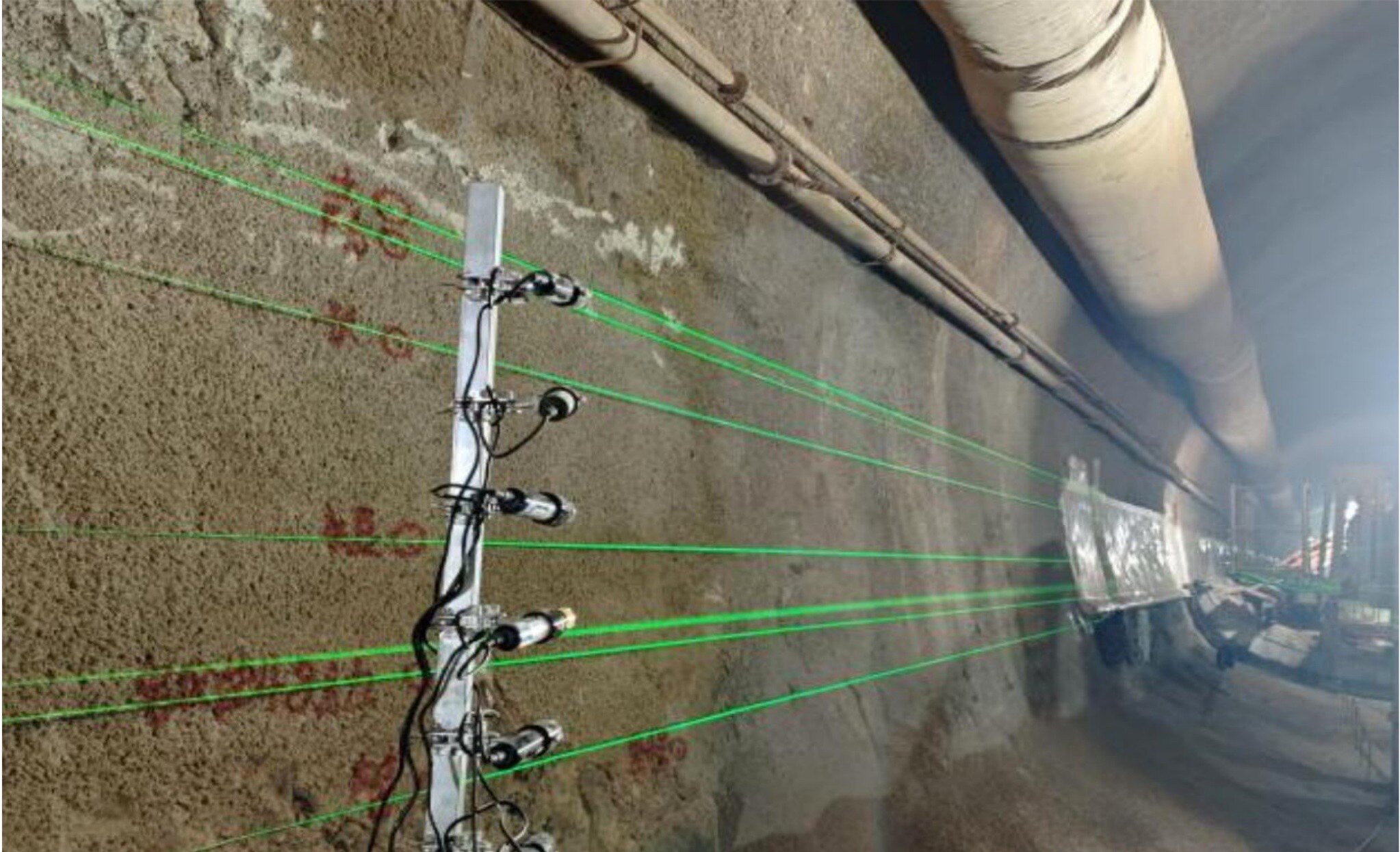 15-30m Tunnel Mine Infrared Laser Positioning Light - 5/7 Line Green ...
