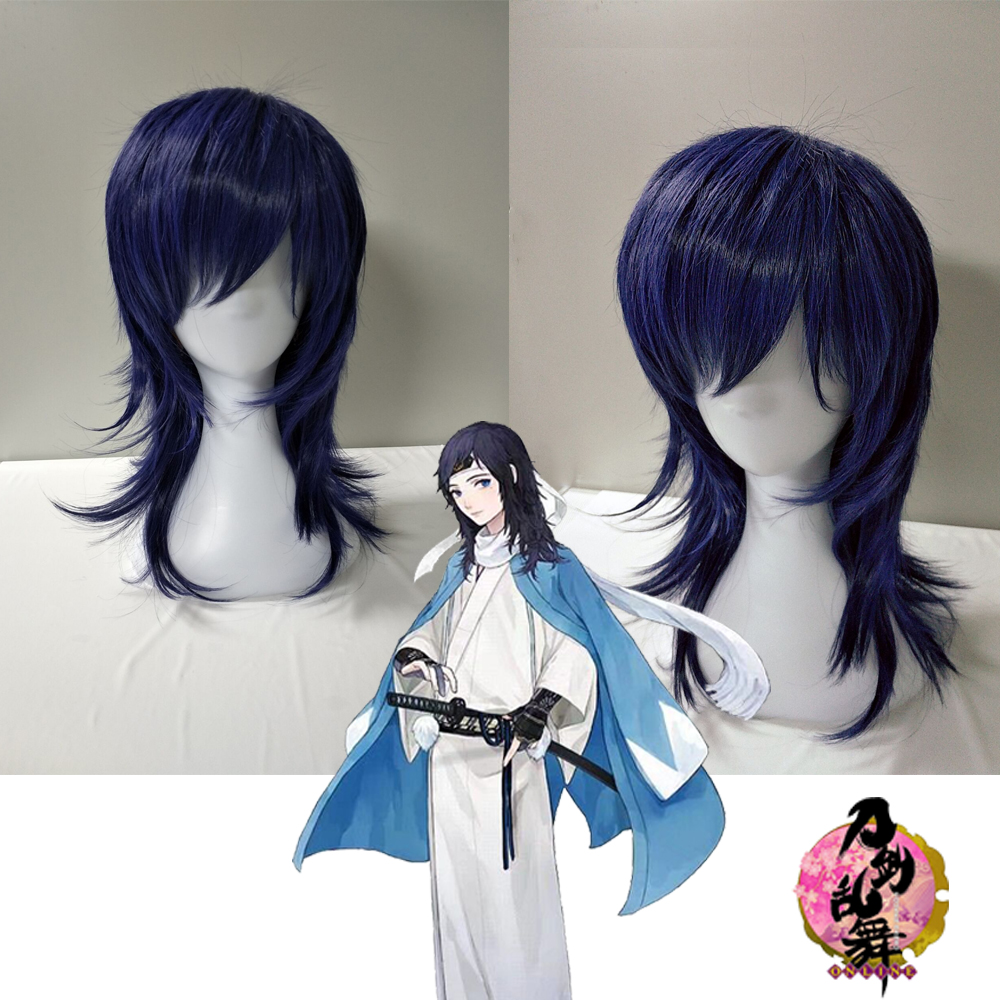 三歲動漫大和守安定極化cos假髮現貨刀劍亂舞沖田組安定cosplay 三歲動漫大和守安定極化cos假髮現貨刀劍亂舞沖田組安定cosplay