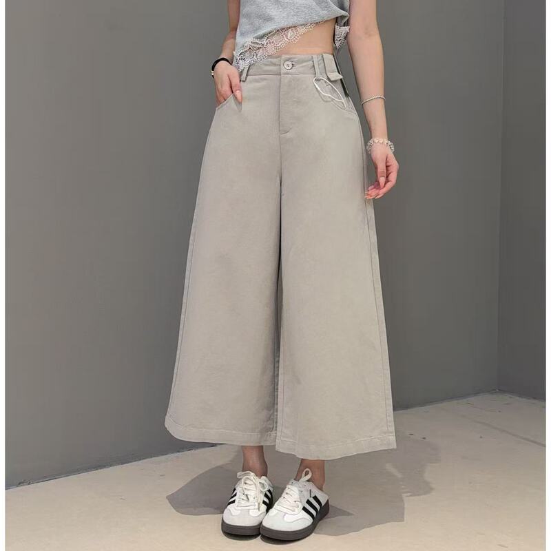 Fan Enqi【A Brand Denim@Ready Stock】08.07 Women's Pants # 6675 Does Not Come with a Belt