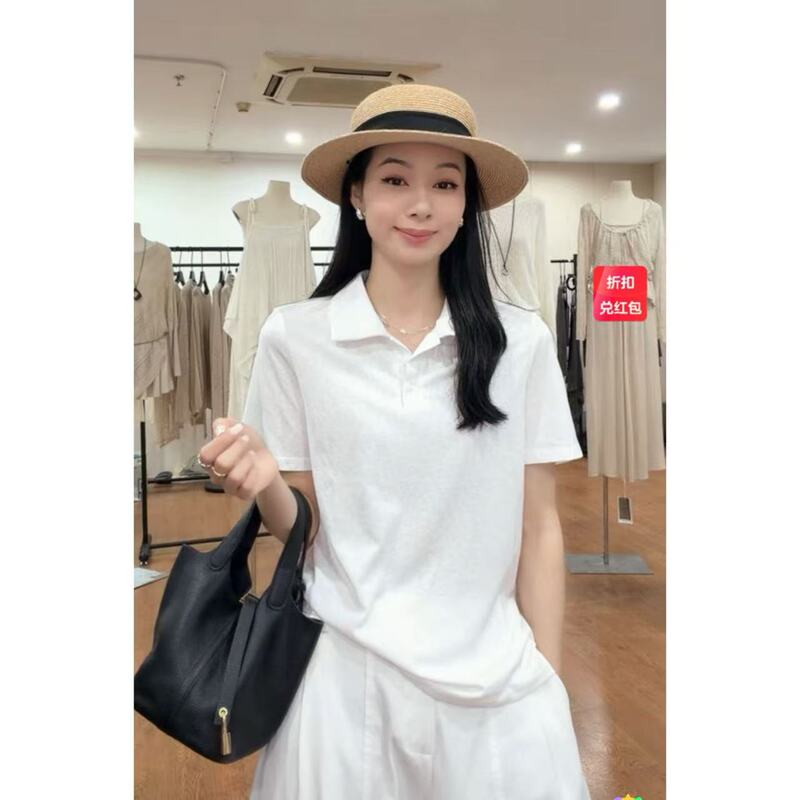 Fan Enqi【Oukelan@Ready Stock】 06.17 Women's Tops # 26956 New Model 2026 Fan Enqi【Oukelan@Ready Stock】 06.17 Women's Tops # 26956 New Model 2026