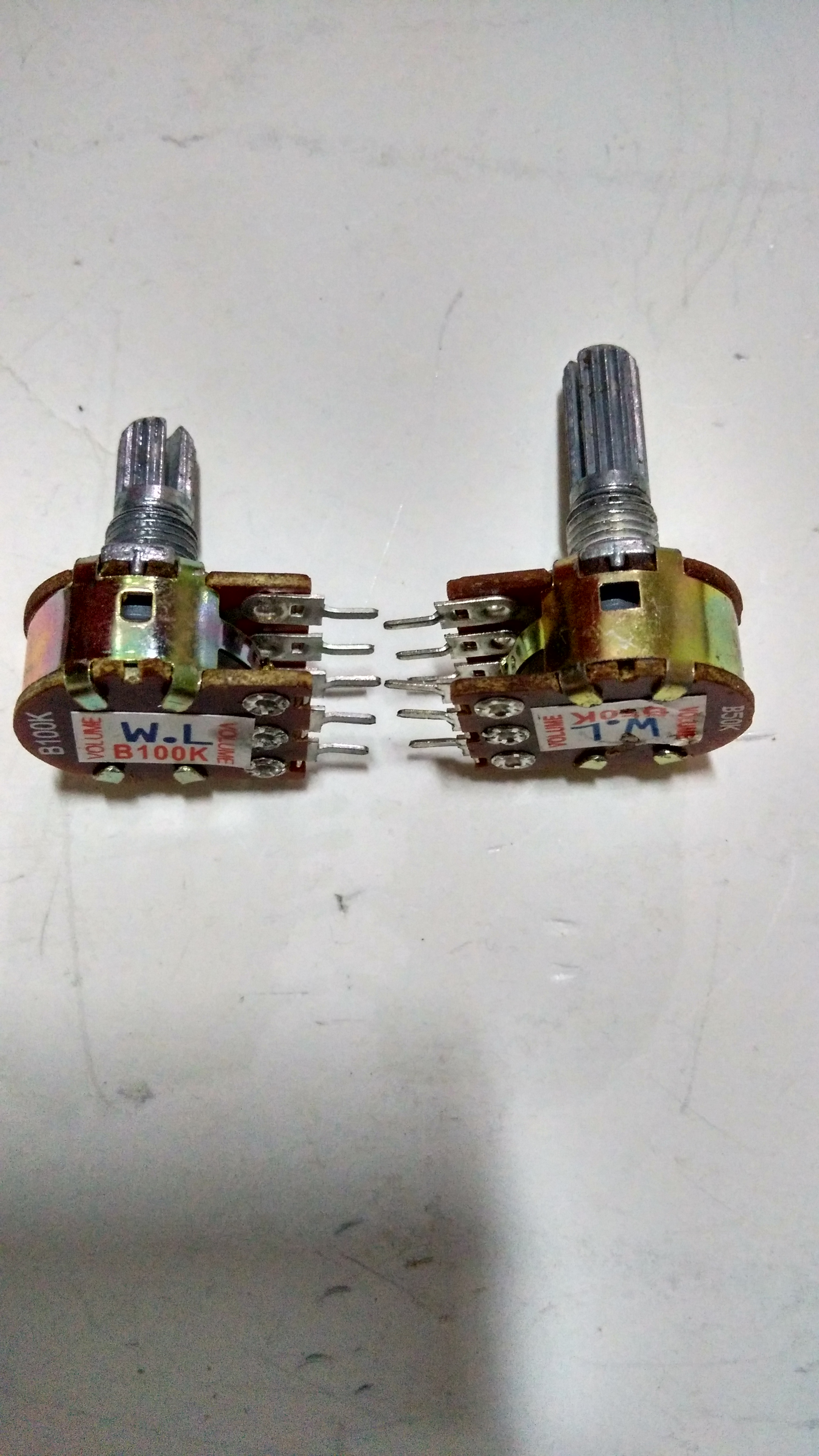 6 feet double 50K 100K 20 axis 15 axis potentiometer one price