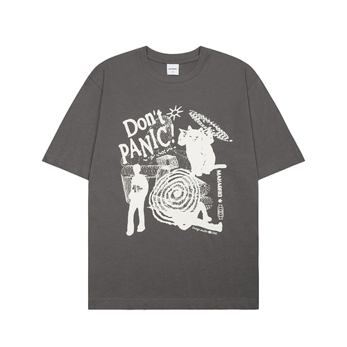 Хлопковая футболка подходит для мужчин и женщин, этнический стиль, короткий рукав, свободный крой