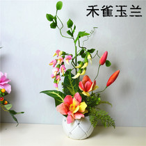 New Shelf Silk Mesh Flower Material diy Stockings Flower and Jade Orchid Special Dye Mesh Hot Selling Set