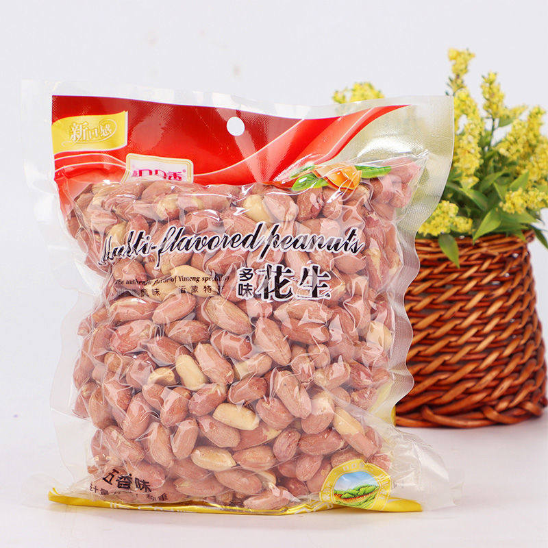 Xin Longkou fragrant 2022 New peanut five fragrant peanuts rice with five catts of 200 gr peanuts casual snacks-Taobao