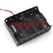 No. 1 3-cell battery box D-type large battery holder 4 5V without cover with thick wire No. 1 3-cell battery compartment