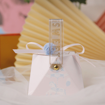 Full Moon Wine Delight Candy Box Baby Original Pink Ensemble Accompanied By Hand Personality European-style Birth Gift Candy Packaging Box