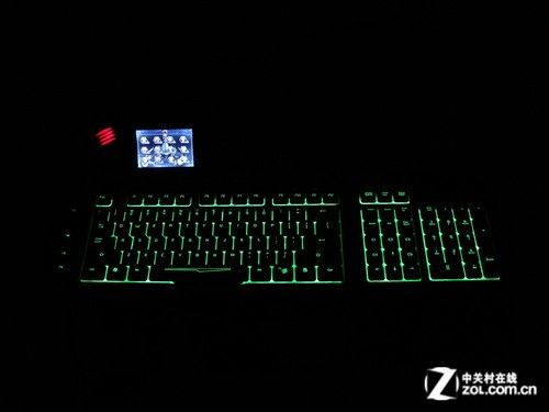 The monster is coming 3699 yuan Saitek STRIKE7 keyboard first test