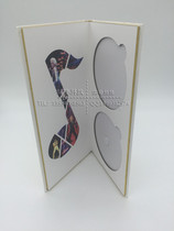 Custom-made hardcover cd box dvd cd cd box double disc packaging box cd box customization