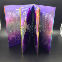 Hardcover dvdvdvcd box full production dvcd design printing and burning