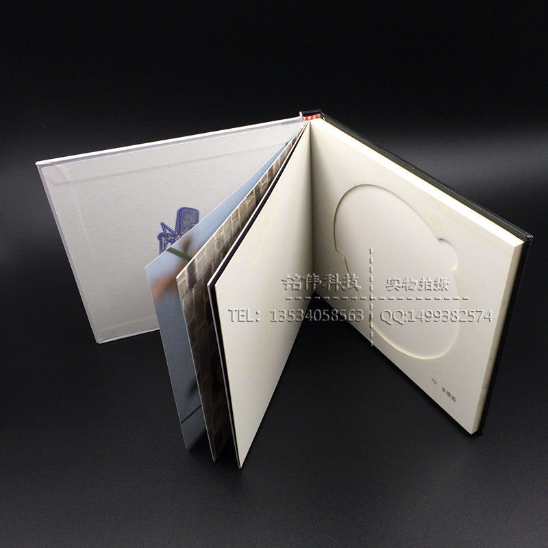 CD-ROM box custom two-piece boutique CD-ROM box making carton printing cardboard box custom-made