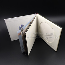 CD box custom double-piece High-quality CD box making paper box printing cardboard box custom-made