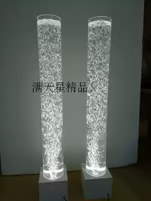 New feng shui column bubble lamp post ornament KTV water dance bubble lamp decoration