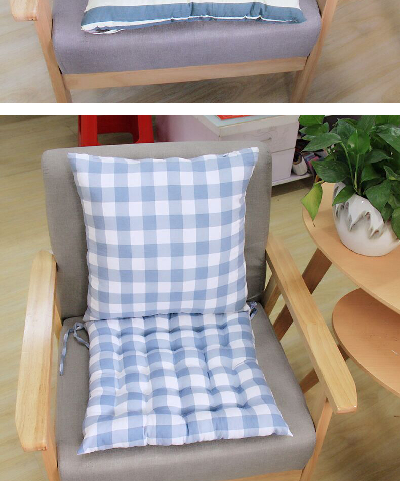 Sọc Kẻ sọc Đệm Ghế Đệm Pad Dinette Sofa Đệm Văn phòng Lớp học Sinh viên Phân nệm lót sofa
