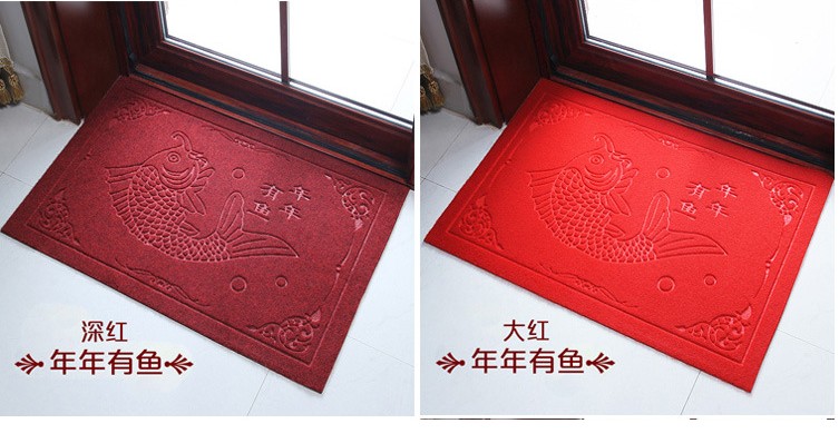 thảm không trơn trượt lớn tấm thảm chùi chân nhà thảm đỏ lễ kỷ niệm đám cưới kết hôn Cengceng cửa thảm thảm sàn lối vào phụ - Thảm thảm trải sàn phòng khách cao cấp