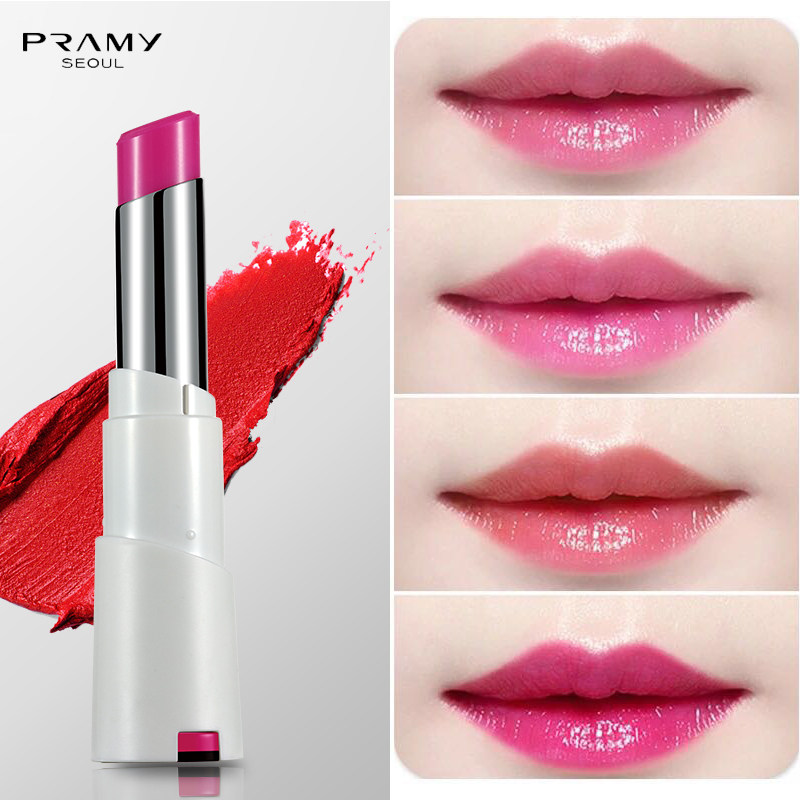 South Korea PRAMY Berei Mei Wen Sensation Lipstick Lipstick Lipstick Lipstick Lipstick is easy to get on and moisturizing lip special cabinet
