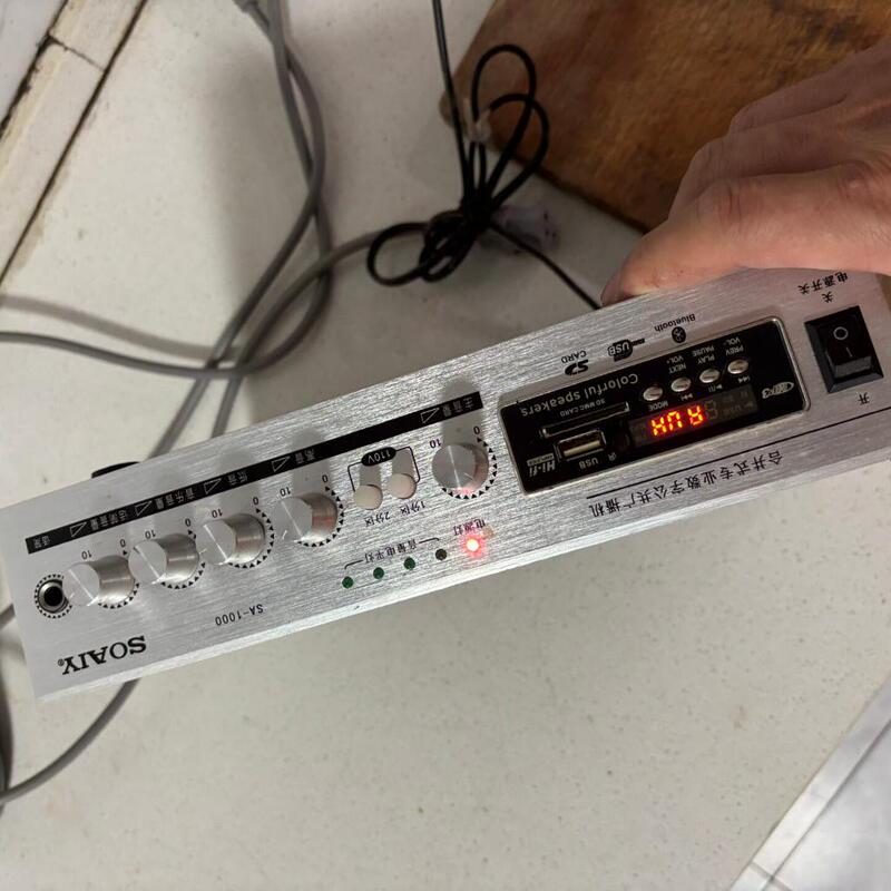 Negotiable Price for Sony Ericsson Sa-1000 Power Amplifier, in Good Working Condition, Supports Bluetooth, Usb, and Sd Card