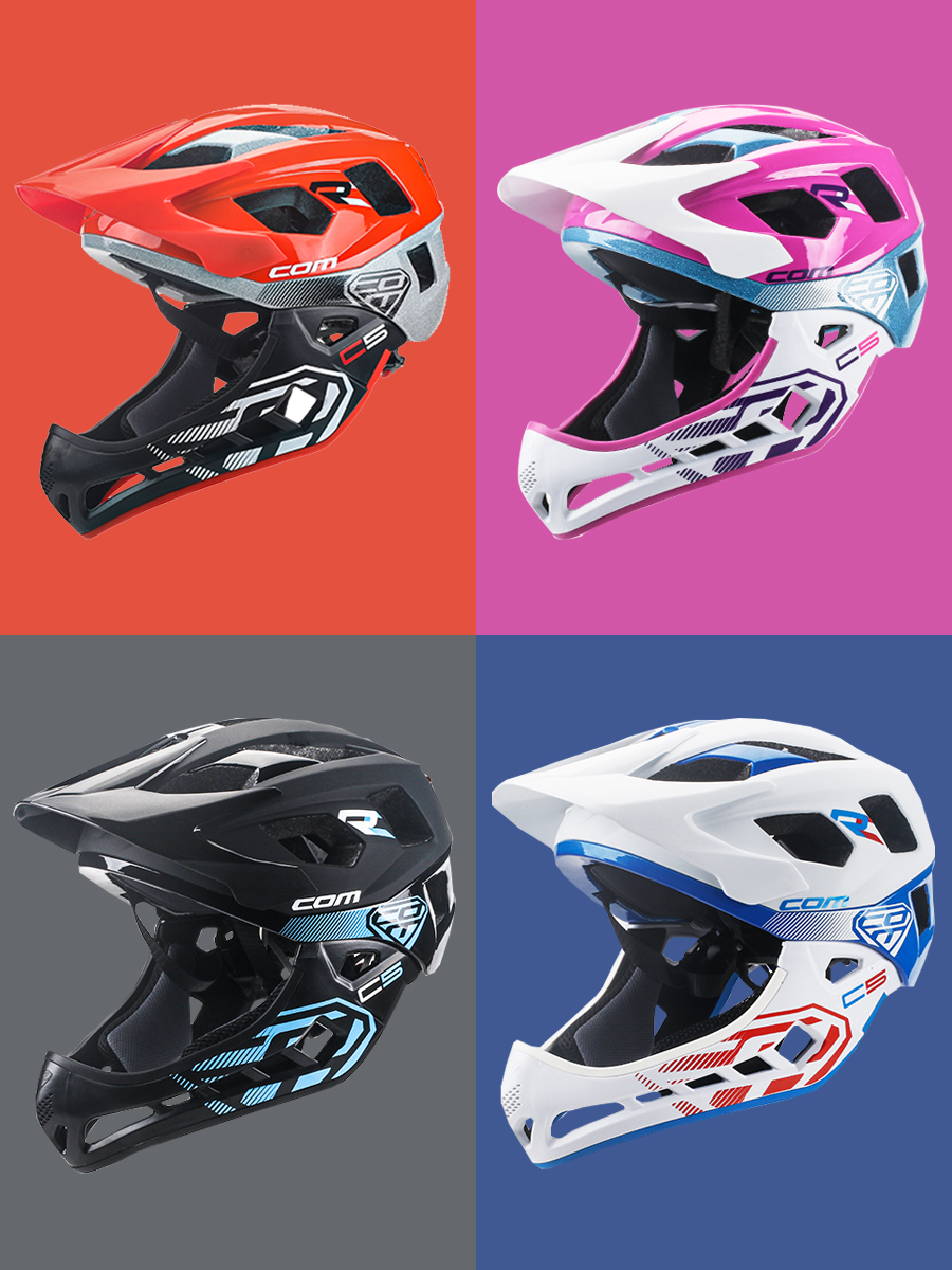 com children race speed balance car full armor C5 wheel sliding walker car full helmet detachable half helmet bike ride