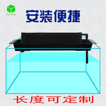  Fish tank double-layer filter box Aquarium filter Fish tank top upper filter tank Filter equipment upper filter box