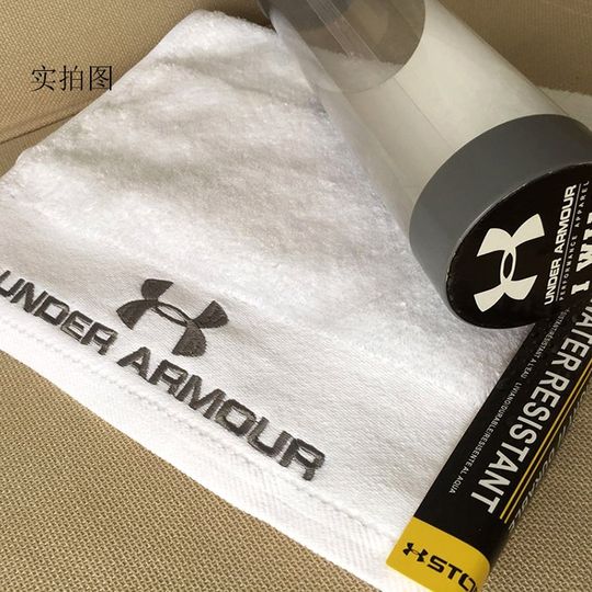 UA Under Armor sports quick-drying towel pure cotton sweat-absorbent extended towel fitness running basketball men's and women's sweat towel