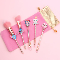 Planet baby Steinzi makeup brush beautiful girl heart makeup brush set eyebrow brush lip brush eye shadow brush