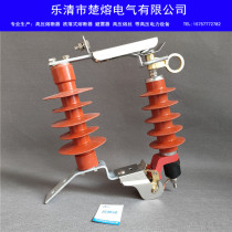 Outdoor high pressure drop arrester HY5WS-17 50DL-TB detachable zinc oxide arrester 10KV