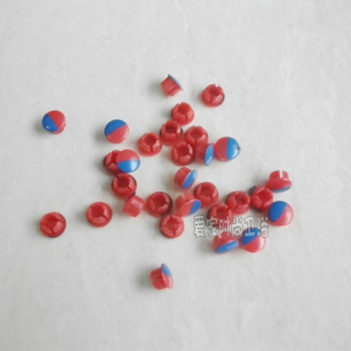 TAP ACCESSORIES HANDLE HOT AND COLD WATER MARK SWITCH RED BLUE LABEL DECORATIVE LID MARK