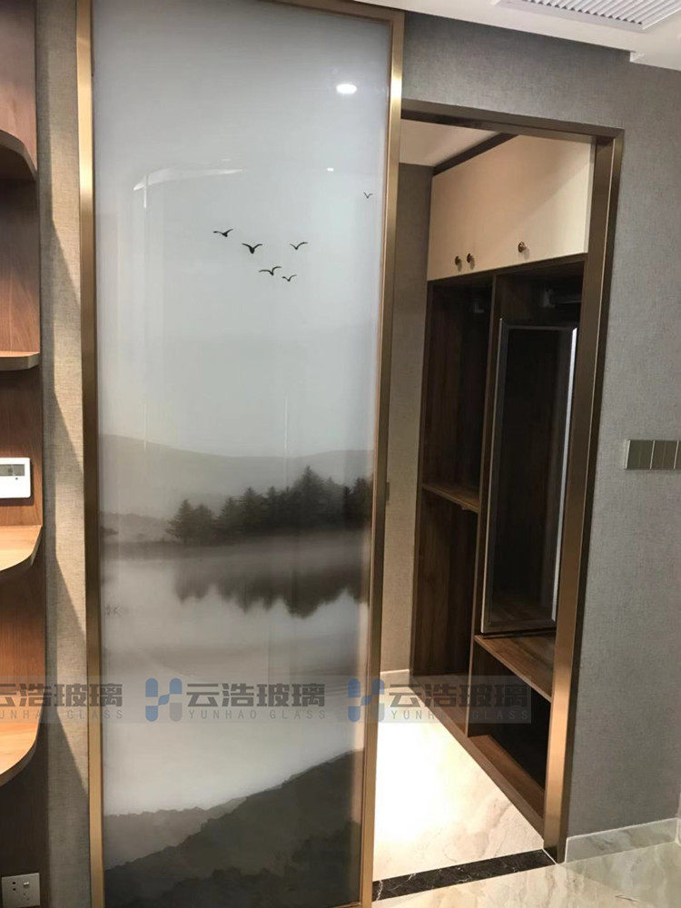 Ink painting ink painting art glass ink ink glass clamped glass clamp glass clamp glass clamp screen partition