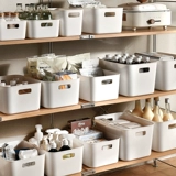 Импортированная японская муджи ежедневные предметы первой необходимости настольные столы для хранения корзины для хранения закуски пластиковая косметика домохозяйственная отделка