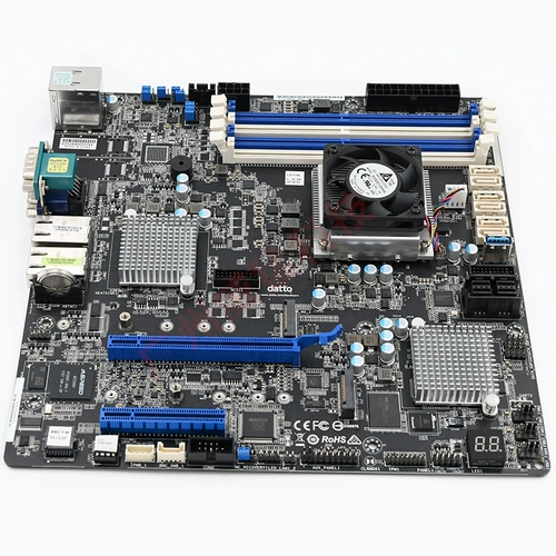 Гигабайт Xeon D1541 Материнская плата сервера процессора на борту LSI3008 SAS 10D сетевая карта Power Outlet Power