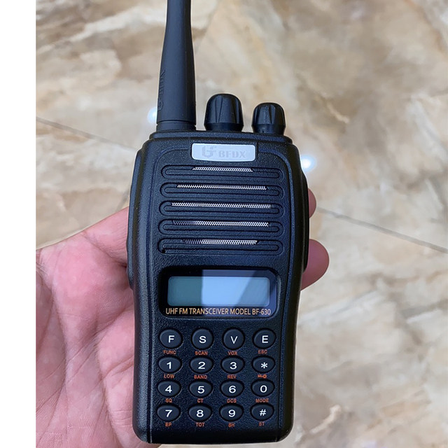 Beifeng Bf630 Walkie-Talkie Manual Fm Construction Site Engineering Property Security Marine Civilian Outdoor Handheld U/V Section