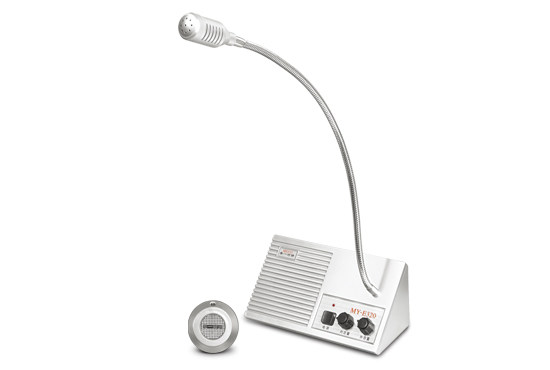 Meiyi My-E320 Bank Teller Window Intercom Station Hospital Counter Loudspeaker Pager Two-Way