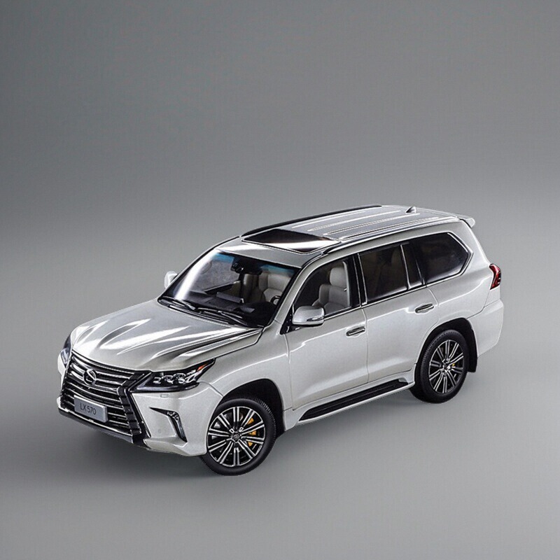 Lexus Lx570 Car Model, Jingshang Original Factory 1:18 Lexus Lx570 Off-Road Vehicle Alloy Car Model