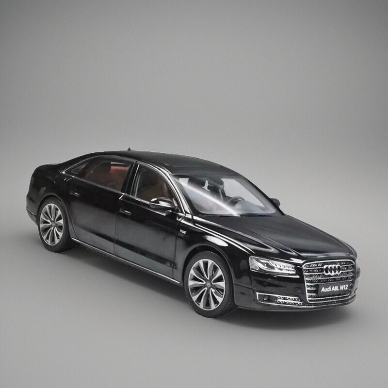 Kyosho 1:18 Audi New A8L Audi A8L D4/4.5 W12 Alloy Car Model Kyosho 1:18 Audi New A8L Audi A8L D4/4.5 W12 Alloy Car Model
