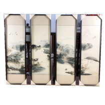 Pure handmade new boutique Suzhou embroidery painting Su embroidery finished hanging painting porch decorative painting 3080 artistic conception landscape landscape