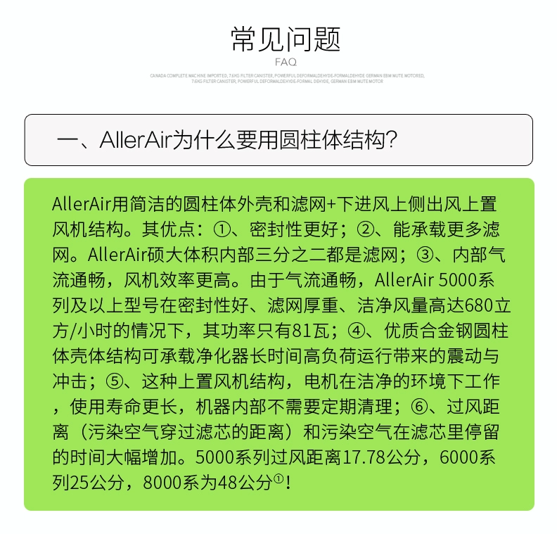 Máy lọc không khí miệng AllerAir BDV Canister Ngoài Nitrogen Oxide Ammonia Clorine Formaldehyd