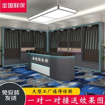 台球杆展示柜烤漆简约台球室发光专用球厅球馆桌会员存杆柜子定制