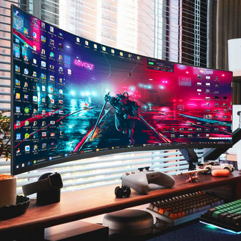 32inch Curved Lcd 144Hz Monitor 2K Computer 27 E-Sports Gaming 165Hz High-Definition Display Screen 24
