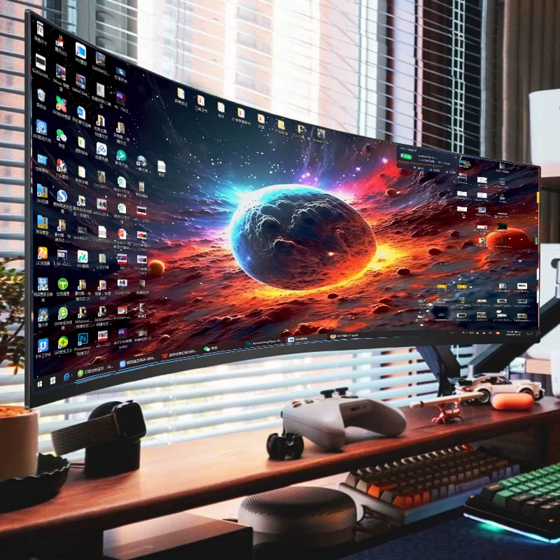Игровой LCD-дисплей, светлая панель, универсальное оборудование, 144 Гц, высокочастотный экран