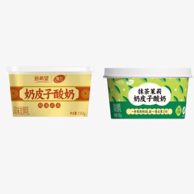 拍12杯更划算-部分退款及单拍不发货新希望雪兰奶皮子混合装130g