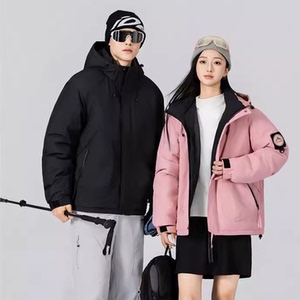 VANCAMEL/西域骆驼冬季新款棉服男户外连帽棉衣防水保暖加厚外套