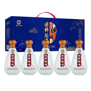 【迎星高照】国粹脸谱白酒52度150ml*5瓶