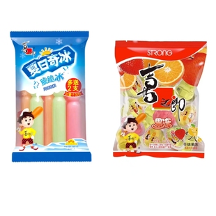 喜之郎脆脆冰20支+果冻720g组合