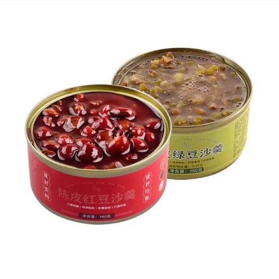 曾子山陈皮红豆羹即食免煮速食红豆沙杂粮粥早餐代餐大罐装整箱Z3
