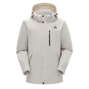 经典2.0山野 伯希和户外冲锋衣外套男女款三合一运动防风衣登山服