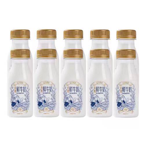 塔莎奶奶娟姗鲜牛奶185ml*6瓶低温营养学生早餐奶