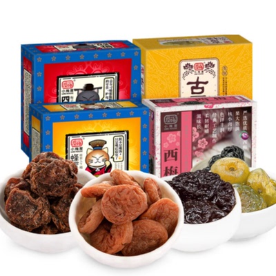 小梅屋梅子组合4口味盒装