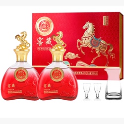 白水杜康•马踏祥云浓香型白酒500ml*2瓶